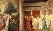 Piero della Francesca, Adoration of the Holy Wood and the Meeting of Solomon and Queen of Sheba